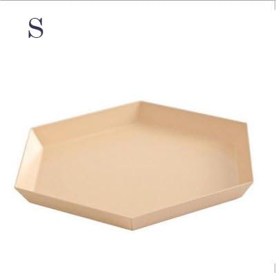 YQQQQ Geometric Rhombus Multi Color Plate Dinner Plate Fruit Plate Jewelry Plate Desktop Combination Storage Tray