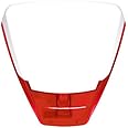 Pyronix Deltabell Plus LED Backlit External Piezo Sounder Alarm Bellbox Bell Box with Blank Cover - Red