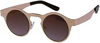 occhiali da sole rotondi Shutter 4 all metal (bronzo) : Amazon.it:  Abbigliamento
