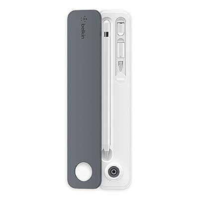 Belkin - Etui de Rangement et Support pour Apple Pencil - Gris