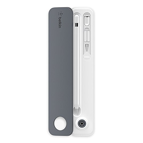 Belkin - Etui de Rangement et Support pour Apple Pencil - Gris Belkin - Etui de Rangement et Support pour Apple Pencil - Gris