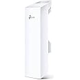 TP-Link CPE510 5GHz 300Mbps Long Range Outdoor CPE for PtP and PtMP Transmission, Point to Point Wireless Bridge, 13dBi, 15km+, Passive PoE Powered with Free PoE Injector, Pharos Control