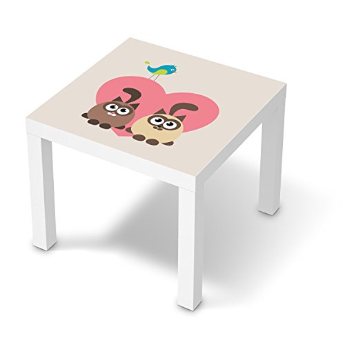 creatisto Bedruckte Klebe-Folie für IKEA Lack Tisch 55x55 cm | Möbel verschönern Möbelaufkleber Möbelfolie | Schöner Wohnen Wohnzimmer-Möbel Wohn Deko Ideen | Design Motiv Cats Heart creatisto Bedruckte Klebe-Folie für IKEA Lack Tisch 55x55 cm | Möbel verschönern Möbelaufkleber Möbelfolie | Schöner Wohnen Wohnzimmer-Möbel Wohn Deko Ideen | Design Motiv Cats Heart