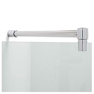 Stabilisationsstange Für Duschwand 45° | Edelstahl-Stabilisator Diagonal | Für 6–10 Mm Glas