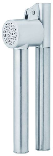 Knoblauchpresse mit gelenkigem Pressstempel(Knoblauchquetsche, Auspressen und Zerkleinern von Konblauch leicht gemacht, Kochzubehör)