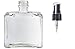 8.5 oz Clear Square Glass Bottle With Mist Pump Sprayer with Gift Card & Envelope (2 Pack) RS.2801.00