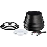 Tefal Ingenio Exception Titanyum 6X 12 Par&ccedil;a B&uuml;y&uuml;k Tava Tencere Seti
