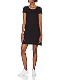 Mit Rundhalsausschnitt ONLY NOS Damen onlBERA Back LACE UP S/S Dress JRS NOOS Kleid, Schwarz Black, 36 (Herstellergröße: S)