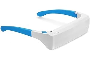 UVtech BLUE-2 Pro Lichttherapiebrille, 2in1 blaues und weißes Licht für besseres Aufwachen und mehr Energie