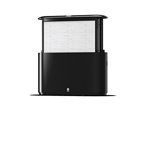 Tork 552208 Xpress Tischspender für H2 Multifold Handtücher im Elevation Design / Papiertuchspender für hygienische Einzeltuchentnahme in schwarz - 4