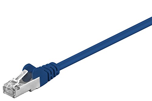 Preisvergleich Produktbild CAT 5e Netzwerkkabel, F / UTP 2xRJ45 Stecker 30m blau