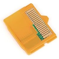 Garciakia Yellow 25 x 22 x 2mm L x W xH  2pcs Micro SD Attachment MASD-1 Camera TF to XD Card Insert Adapter for OLYMPUS