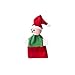 Produktbild CHshe--Weihnachts Finger Puppe - Stoff Tuch-Holz Weihnachtsmann Finger Puppe - Weihnachten Dolls Kinder Spielzeug - 11X8Cm