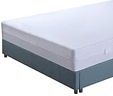 Utopia Bedding Protège-Matelas zippé étanche de Haute qualité - Hauteur du Matelas 15-25 cm - Protection Contre Les liquides, Insectes et acariens (160 x 200 cm)