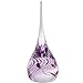 Price comparison product image Caithness Glass Piece Crystal Confetti Ringstand, Clear/ Purple