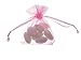 Produktbild Piccoli monelli Kleine Rasselbande  Velo für Hochzeitsmandeln Beutel Gastgeschenk Kommunion Konfirmation Geburtstag Mädchen conf 12 Stück Organza pink