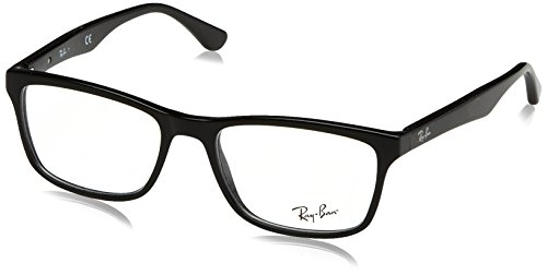 Preisvergleich Produktbild Ray-Ban RAYBAN Herren Brillengestell 5279, Schwarz (Black), 53