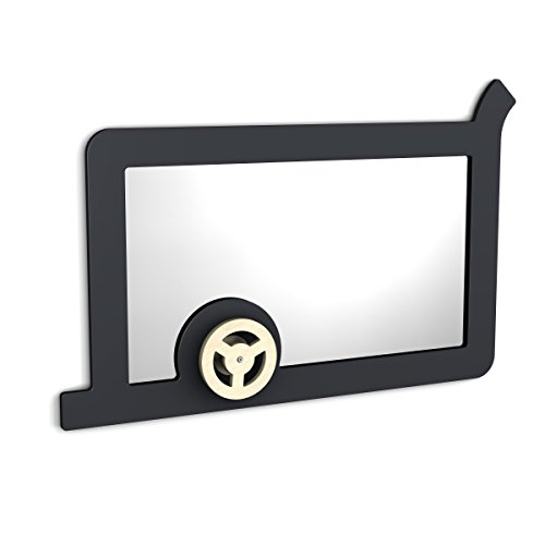 Preisvergleich Produktbild Ehring Markenmöbel Spiegel mit Lenkrad und Tafelrahmen