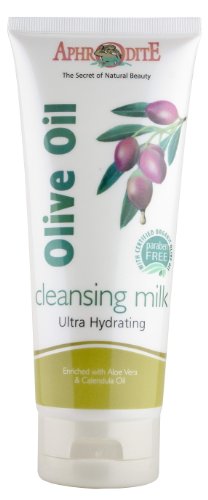 Aphrodite Cleansing Milk with Olive Oil, Aloe Vera & Calendula 200ml