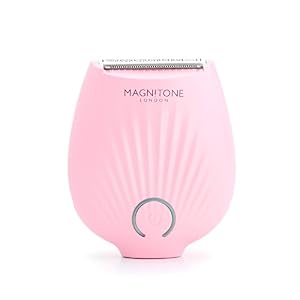 Magnitone GoBare! Rechargeable Waterproof Compact Mini Lady Shaver for Legs, Underarms and Bikini Line (Pink) - Image 2