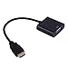 Produktbild Elviray 1080p hdmi stecker auf vga buchse Video konverter Adapter Kabel für pc DVD HDTV neueste auf der ganzen Welt
