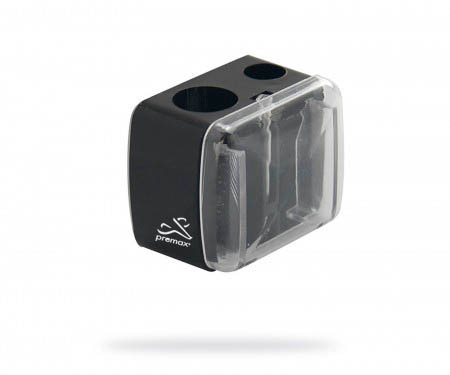 Premax 11117 - Pencil sharpener with container