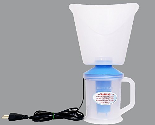 Generic Go Clean 3 In 1 Facial Sauna Vaporizer -(White,Blue) RS.299 (50.00% Off) - Amazon