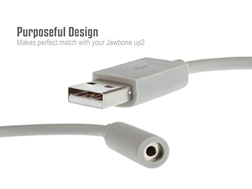 BlueBeach Hochwertiges USB-Ladekabel für JAWBONE UP2 - 2