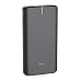 Produktbild Gogyre 21200mAh Externer Akku Powerbank hohe Kapazität Tragbar Ladegerät 2-Port Output USB Power Bank mit Boston Batteriezellen für iPhone iPad Samsung Galaxy S4 S5 S6 S7 Edge Android Handy Smartphones Tablets und weitere-Schwarz / Silber