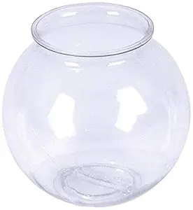 AFAST Glass Fish Pot (10 Inch, Clear)