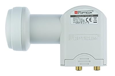 Opticum Twin LNB - LTP-04H - contacts plaqués (Full HD, 3D)