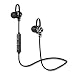 Produktbild DSSDDS Kopfhörer Stereo Bluetooth Kopfhörer Bass Drahtlose Kopfhörer Outdoor Sports Headset Freisprecheinrichtung mit Mikrofon für Smartphone Tablet PC (Farbe : Schwarz)