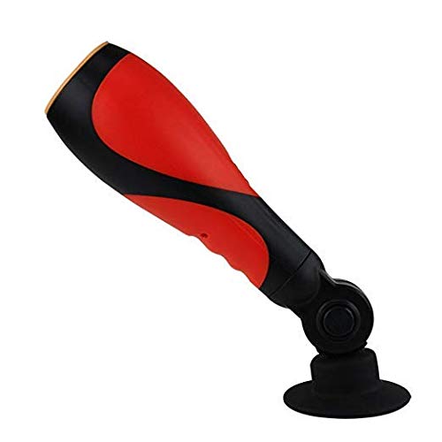 Msder Medical Silicone,30 Frequency Vibration Thread Channel Men Deep Throat, Oral Cup, Sucking Endless Pleasure, Adult Toys for Men