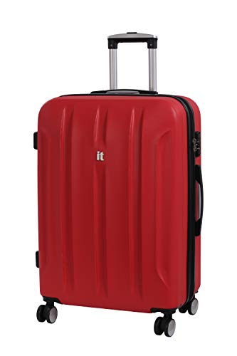 Proteus 8 Wheel Hard Shell Single Expander with TSA lock Suitcase, 71 cm, 110 L, Racing Red