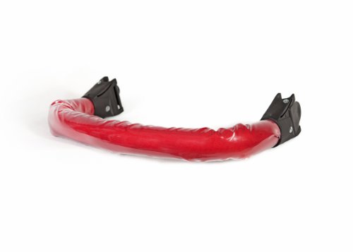 Kutnik Barra de seguridad para cochecitos, 16 mm de diámetro, color rojo