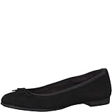 Tamaris Damen KlassischeBallerinas 1-1-22166-32, Frauen Flats,Sommerschuh,elegant,Schleife,Freizeit,TOUCH-IT