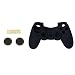 Segolike Anti-slip Camo Silicone Case +D-pad Button Cap Black for Sony PS4 Controller RS.475.00