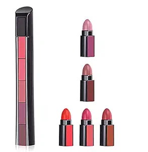 TopFinder Crayon Lipstick | Nude Colors | SuperStay | Different Matte Beauty Colour Lipsticks Long Lasting Waterproof NudeShade Color Women Girls Lip Gloss Cosmetics Products Makeup Kit Set