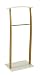 Produktbild HAKU Möbel 14328 Herrendiener, Holz, Natur-Weiß-Edelstahloptik, 47 x 30 x 110