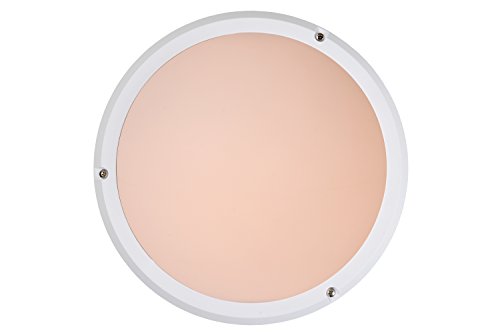 Preisvergleich Produktbild Lucide FENNA - Deckenleuchte Badezimmer - Ø 27 cm - IP44 - Weiß