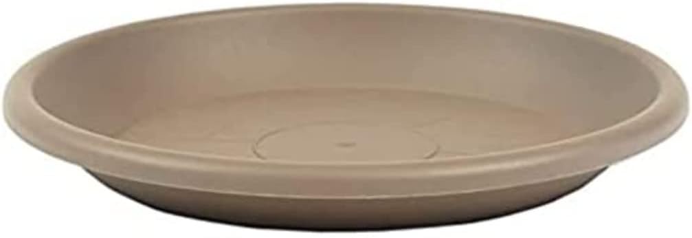 greemotion Round Pot Saucers Mira 29cm - UV and Frost Proof Plant Saucer to be Paired with "Fiona" Garden Pot Series - Plastic Flower Pot Saucers