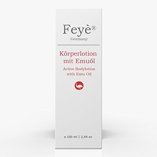 Feyè Körperlotion mit Emuöl (100 ml) – Sanfte Pflegelotion – Bodylotion – Speziell bei Neurodermitis, Psoriasis, empfindlicher und trockener Haut – bei Juckreiz und Entzündung – parabenfrei – Apothekenqualität - 2