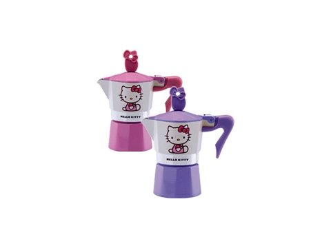 Pedrini 01CF003 Hello Kitty Espressokocher Aluminium für 3 Tassen Pedrini 01CF003 Hello Kitty Espressokocher Aluminium für 3 Tassen Bilder