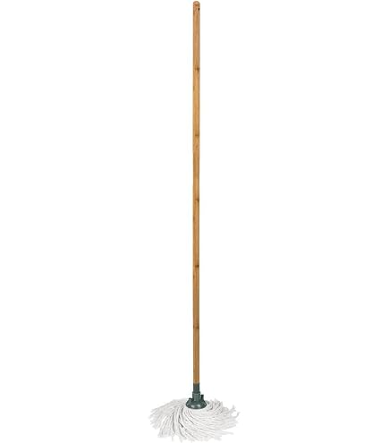 Balai à Franges En Coton 40cm - Attache Universelle - Fabriqué En Italie
