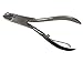 Nail Nippers CutterS. 4'' Solid Stainless Steel/ TOE INGROWN Nail Clippers CE04