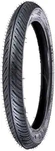 Duntop Tyres Zappar 2.75-18 Tube-Type Bike Tyre, Front