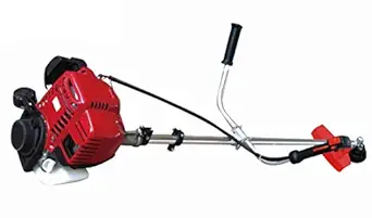 TOOLSDEN TD-BC-FD30 Heavy Duty Petrol Brush Cutter, Grass Cutter with 52Cc Displacement