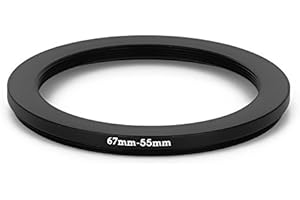 FITTINGS4YOU 67 mm - 55 mm Filter Adapter Step-Down Adapter Filteradapter Step Down 67-55