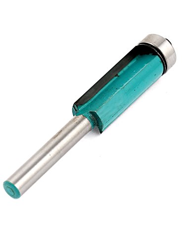 ‚Sourcingmap a14091100ux0005 12 mm Schnittdurchmesser Griff Zylindrische Anpassung bündig-Fräser 1/4 x 1/2 - 2