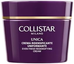 Collistar Unica Crema Viso Uniformante, Rende la Pelle Luminosa e Uniformata, Texture Ricca e Vellutata, Stimola la Produzione di Collagene, Senza Siliconi, 50 ml